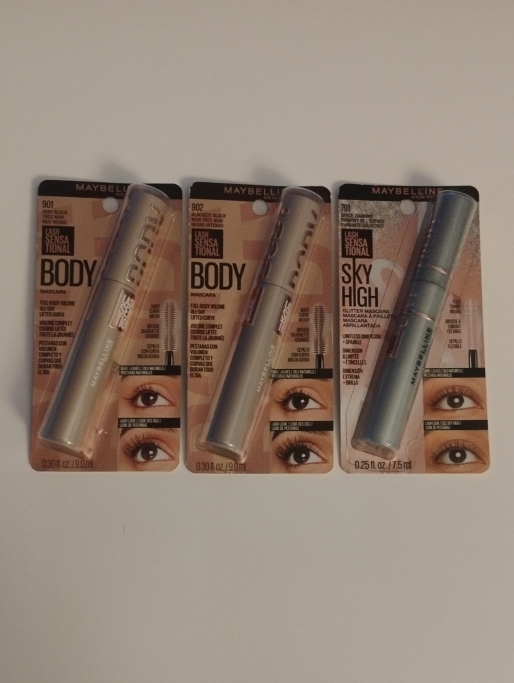 Maybelline Sky High & Lash Sensational Body Mascara Choose One